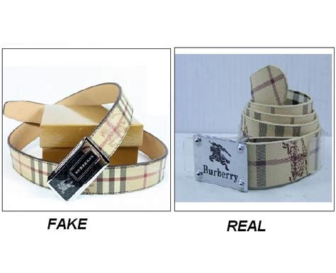 how do you know if a burberry belt is real|how to check Burberry bags.